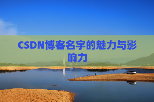 CSDN博客名字的魅力与影响力